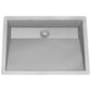 Ruvati 20" x 14" Ariaso Nano-PVD Ramp Bathroom Sink Undermount - RVH6140