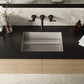 Ruvati 20" x 14" Ariaso Nano-PVD Ramp Bathroom Sink Undermount - RVH6140