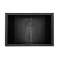 Ruvati 20" x 14" Ariaso Nano-PVD Semi-Recessed Bathroom Sink - RVH6211