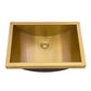 Ruvati 20" x 14" Ariaso Nano-PVD Semi-Recessed Bathroom Sink - RVH6211