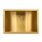 Ruvati 20" x 14" Ariaso Nano-PVD Semi-Recessed Bathroom Sink - RVH6211