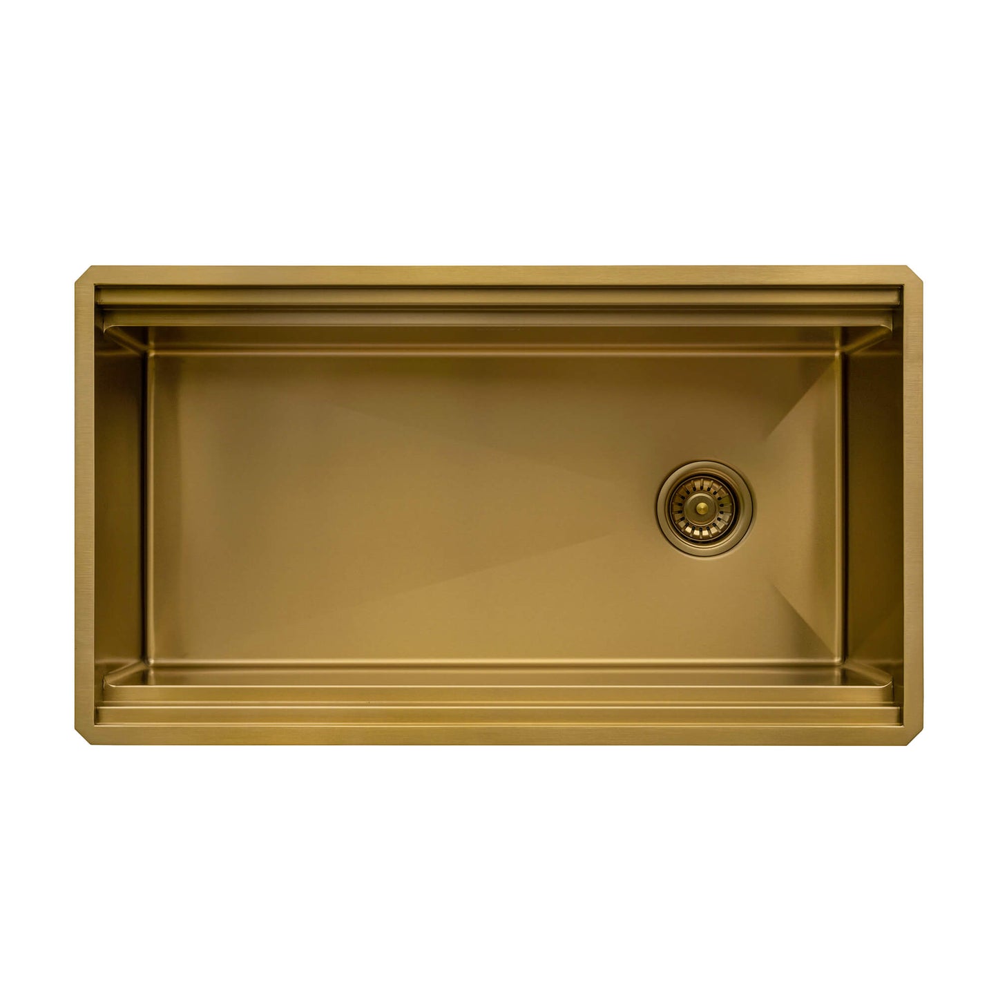 Ruvati 33" Dual-Tier Pro Workstation Kitchen Sink Undermount - RVH6222