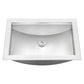 Ruvati 20" x 14" Brenna Workstation Bathroom Sink Undermount - RVH6521ST