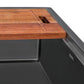 Ruvati 27" Giana Nano-PVD Workstation Kitchen Sink Undermount - RVH6527