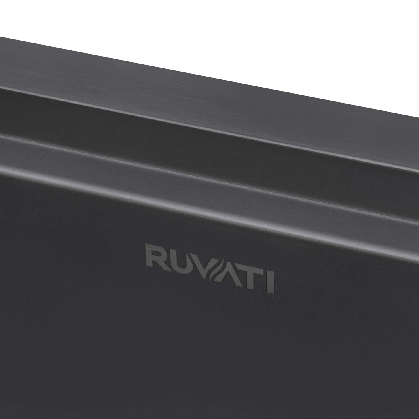 Ruvati 27" Giana Nano-PVD Workstation Kitchen Sink Undermount - RVH6527