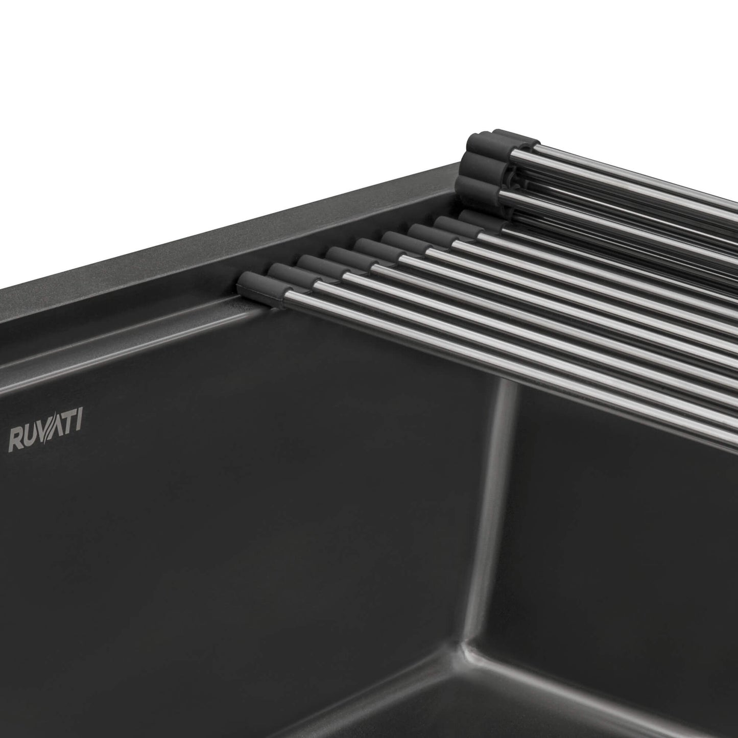 Ruvati 33" Giana Nano-PVD Workstation Kitchen Sink Undermount - RVH6533