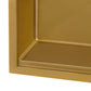 Ruvati 33" Giana Nano-PVD Workstation Kitchen Sink Undermount - RVH6533