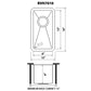 Ruvati 10" Gravena Bar Prep Sink Undermount - RVH7010
