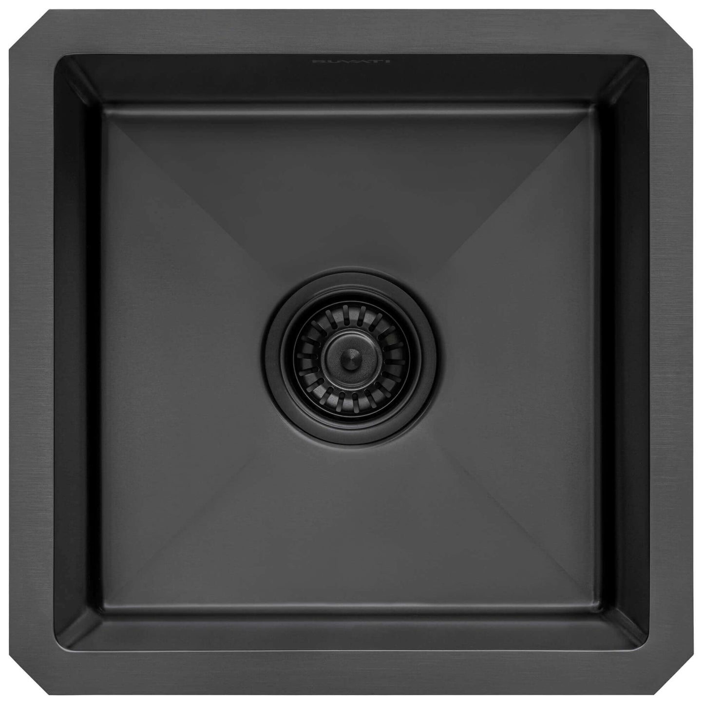 Ruvati 15" Terraza Nano-PVD Bar Prep Sink Undermount - RVH7015