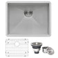 Ruvati 23" Nesta Zero Radius Bar Prep Sink Undermount - RVH7100