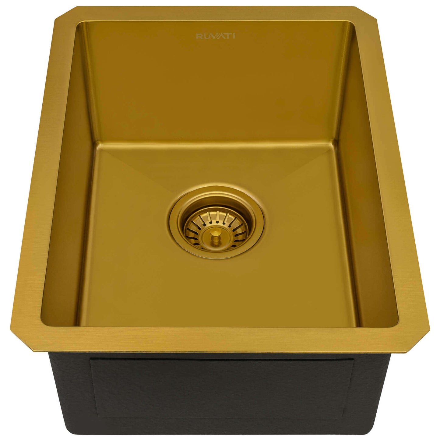 Ruvati 14" Terraza Nano-PVD Bar Prep Sink Undermount - RVH7114