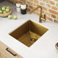 Ruvati 14" Terraza Nano-PVD Bar Prep Sink Undermount - RVH7114