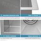 Ruvati 29" Nesta Zero Radius Double Bowl Undermount Kitchen Sink - RVH7200