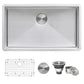 Ruvati 30" Gravena Single Bowl Undermount Kitchen Sink - RVH7300