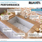 Ruvati 30" Gravena Single Bowl Undermount Kitchen Sink - RVH7300