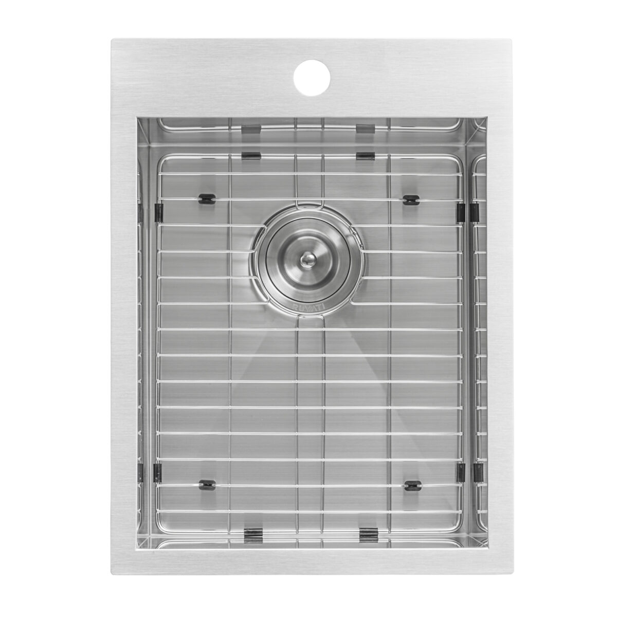 Ruvati 15" x 20" Tirana Stainless Steel Bar Prep Sink Drop-In - RVH8110