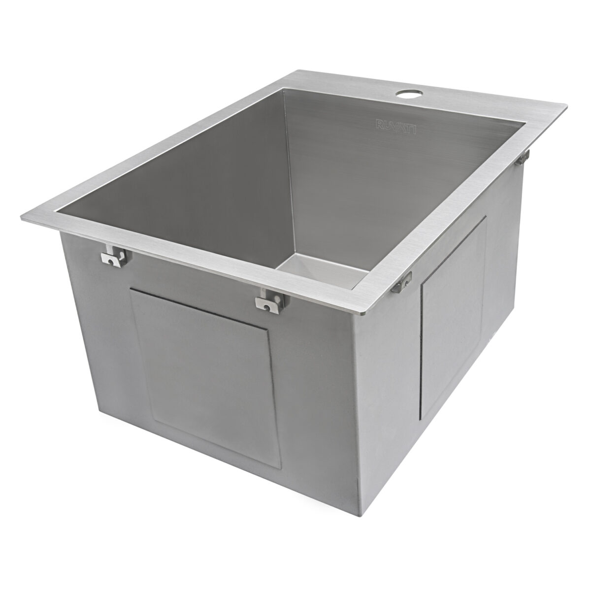 Ruvati 15" x 20" Tirana Stainless Steel Bar Prep Sink Drop-In - RVH8110