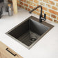 Ruvati 15" x 20" Terraza Nano-PVD Bar Prep Sink Drop-In - RVH8110