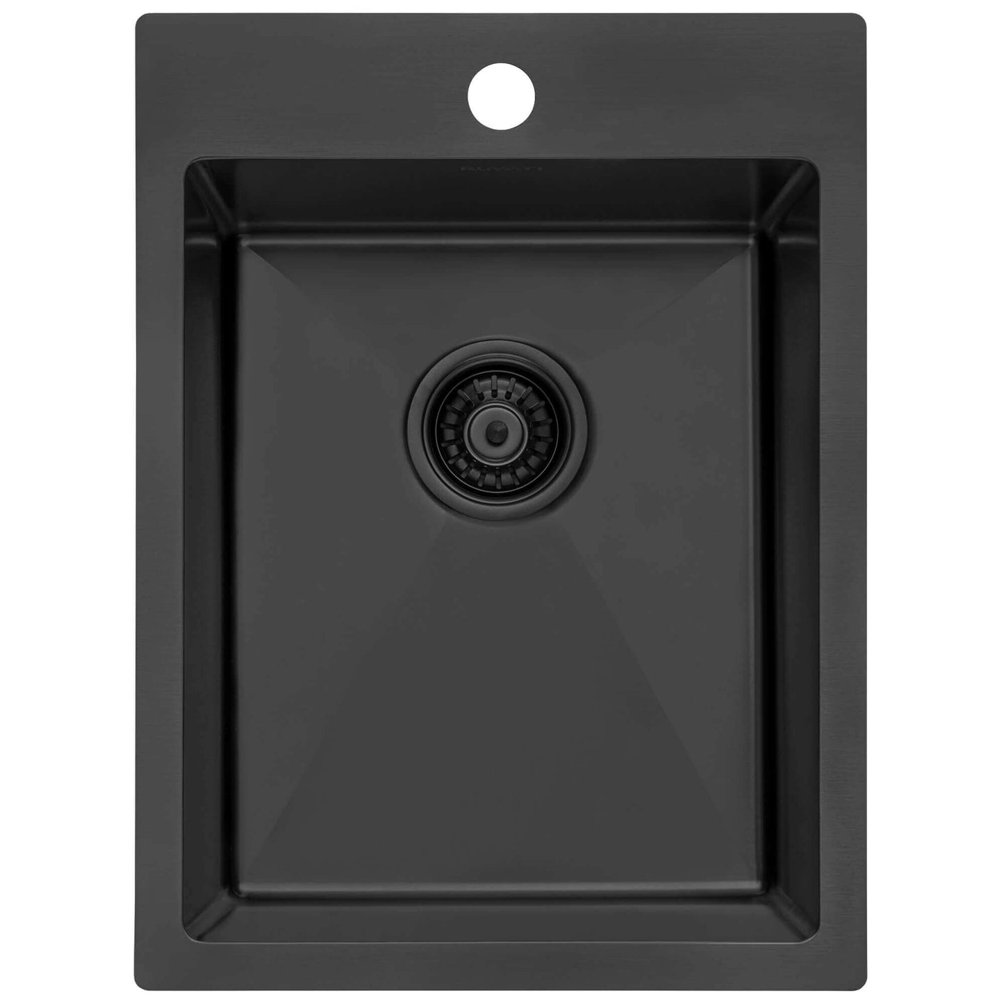Ruvati 15" x 20" Terraza Nano-PVD Bar Prep Sink Drop-In - RVH8110