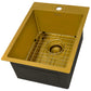 Ruvati 15" x 20" Terraza Nano-PVD Bar Prep Sink Drop-In - RVH8110