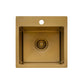 Ruvati 15" Terraza Nano-PVD Bar Prep Sink Drop-In - RVH8115