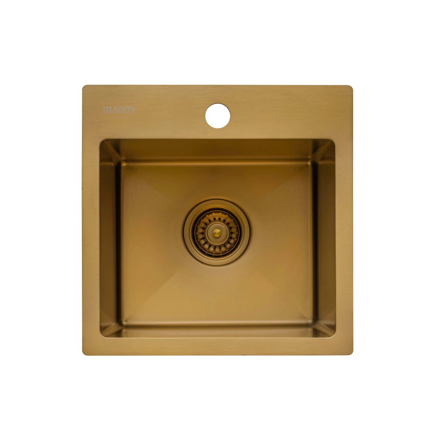 Ruvati 15" Terraza Nano-PVD Bar Prep Sink Drop-In - RVH8115