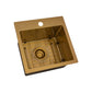 Ruvati 15" Terraza Nano-PVD Bar Prep Sink Drop-In - RVH8115