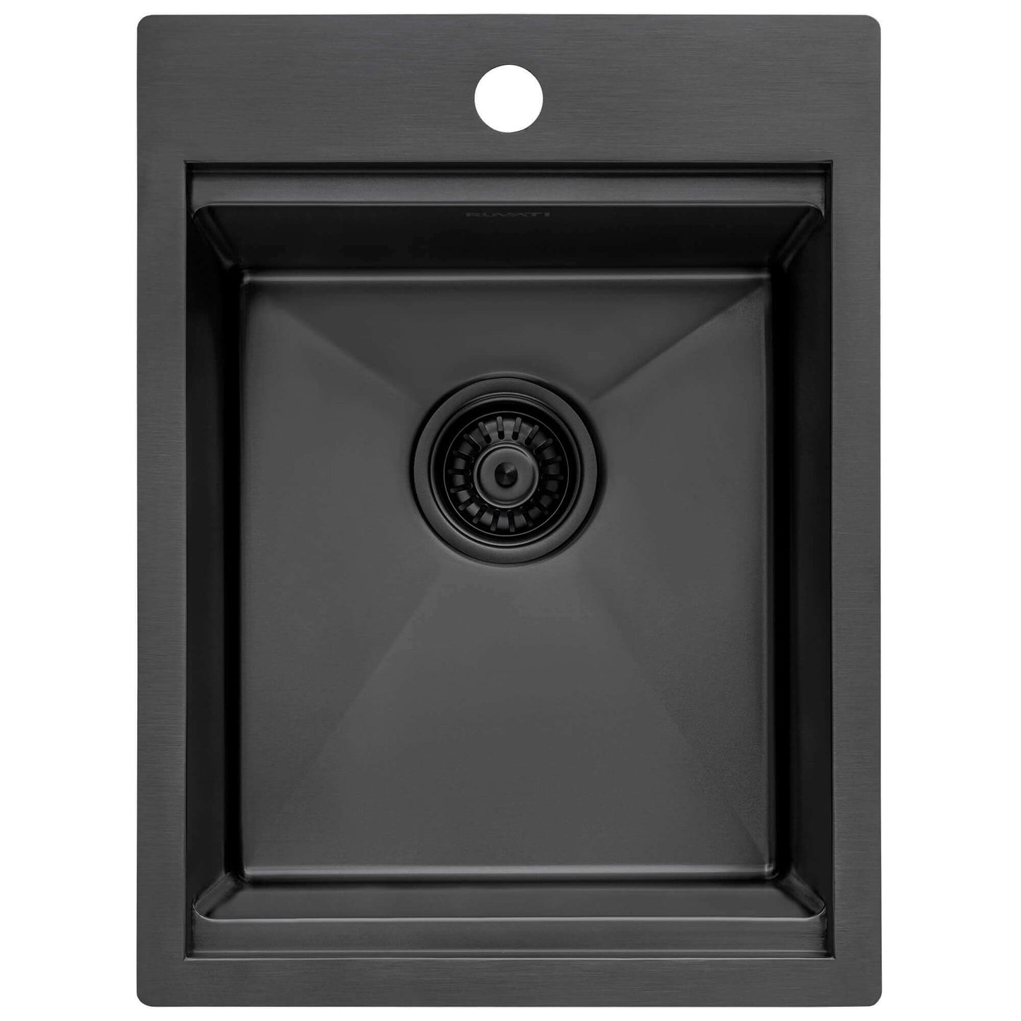 Ruvati 15" x 20" Giana Nano-PVD Workstation Bar Sink Drop-In - RVH8210