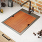 Ruvati 15" x 20" Giana Nano-PVD Workstation Bar Sink Drop-In - RVH8210
