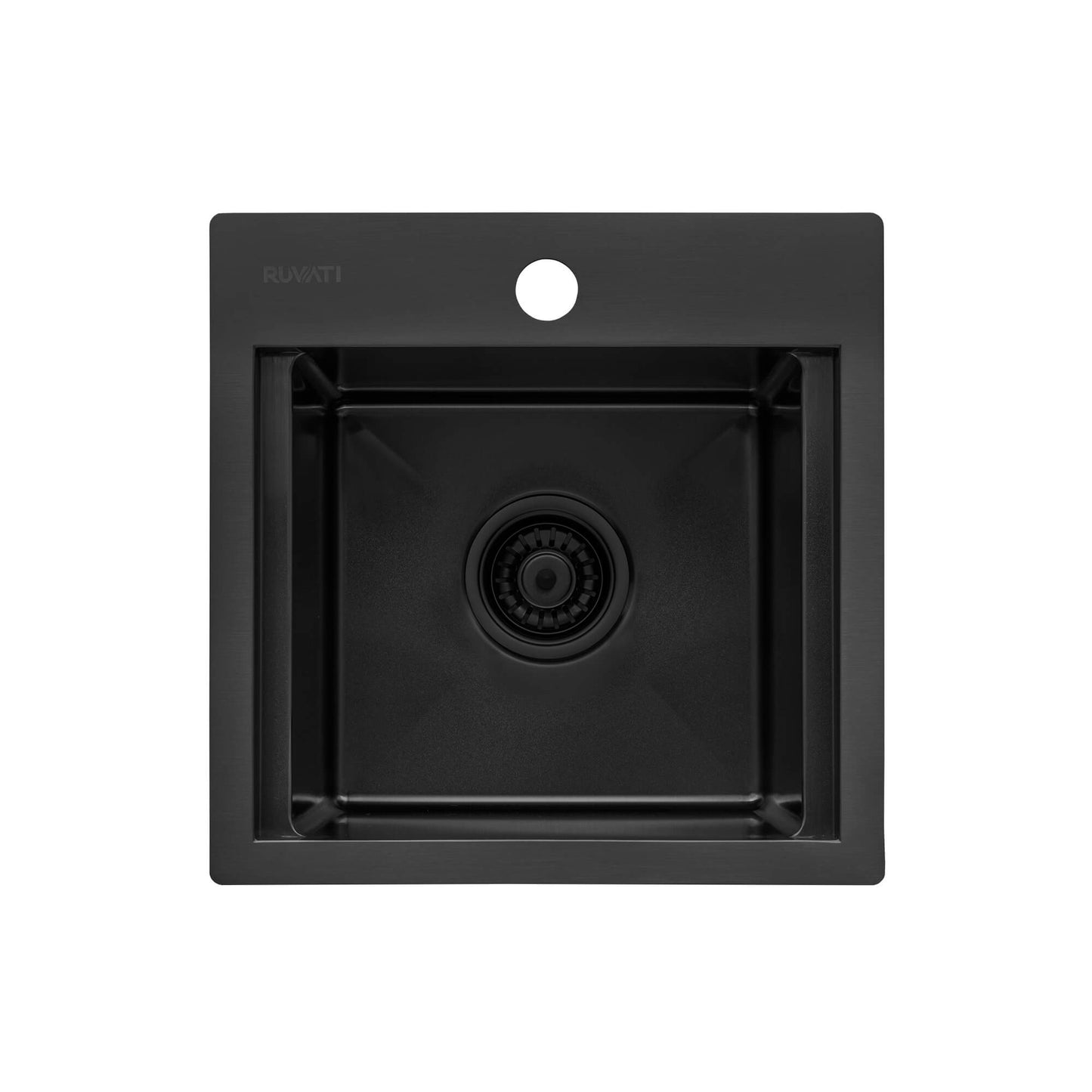 Ruvati 15" Giana Nano-PVD Workstation Bar Sink Drop-In - RVH8215