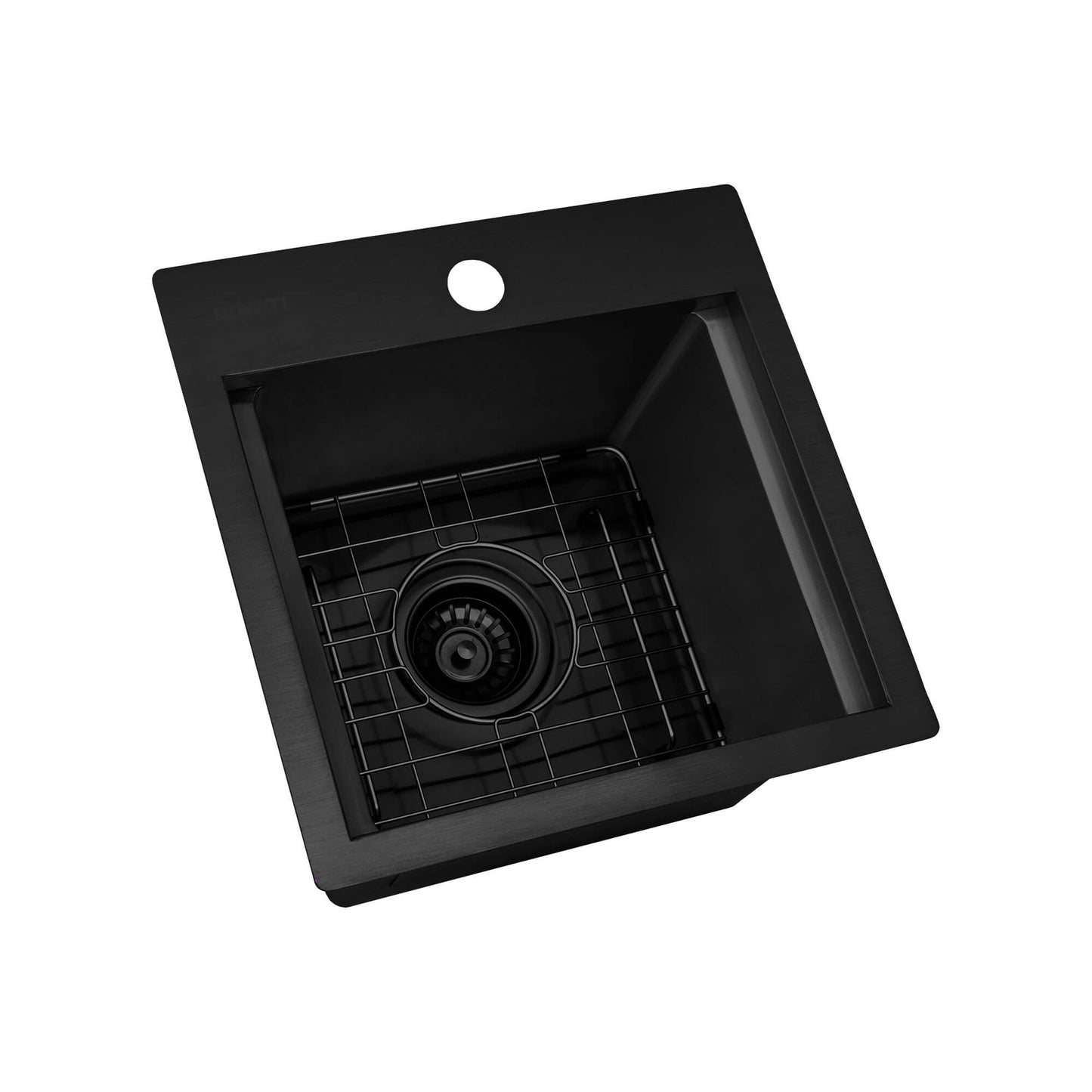 Ruvati 15" Giana Nano-PVD Workstation Bar Sink Drop-In - RVH8215