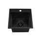 Ruvati 15" Giana Nano-PVD Workstation Bar Sink Drop-In - RVH8215