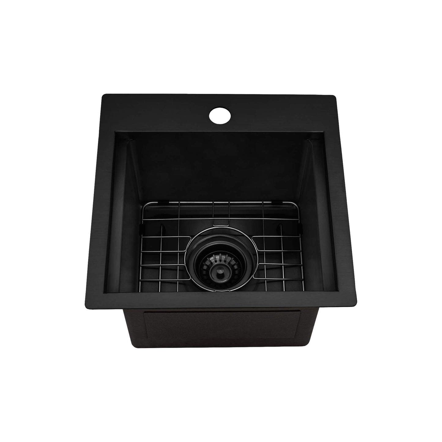 Ruvati 15" Giana Nano-PVD Workstation Bar Sink Drop-In - RVH8215