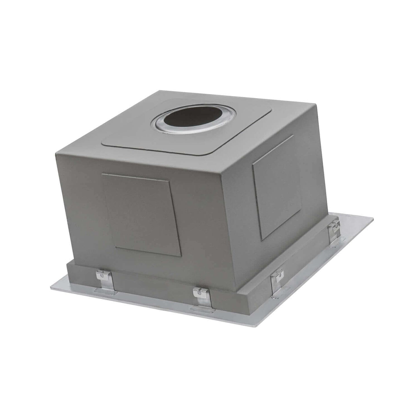 Ruvati 15" Giana Nano-PVD Workstation Bar Sink Drop-In - RVH8215 stainless steel sink with square design.
