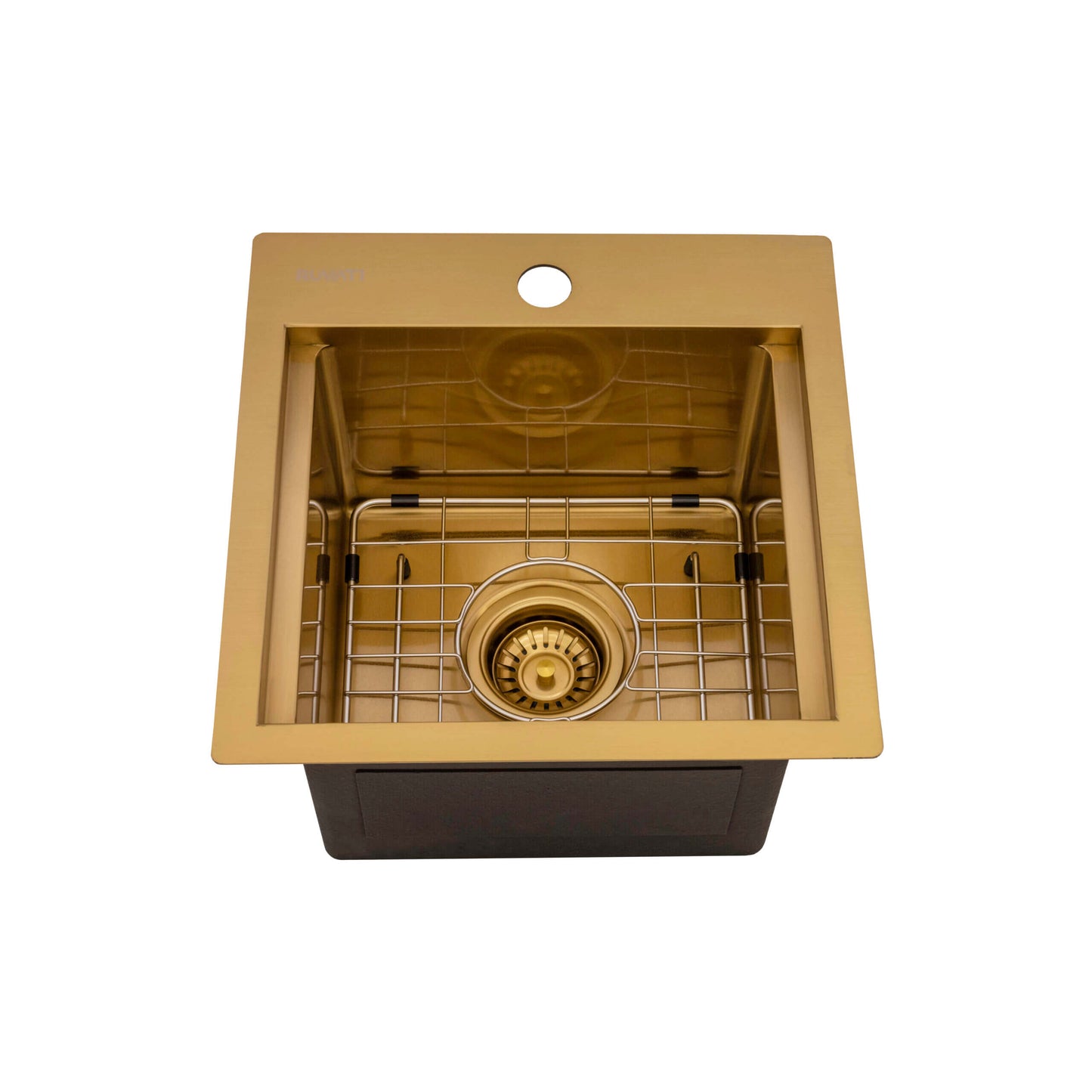 Ruvati 15" Giana Nano-PVD Workstation Bar Sink Drop-In - RVH8215