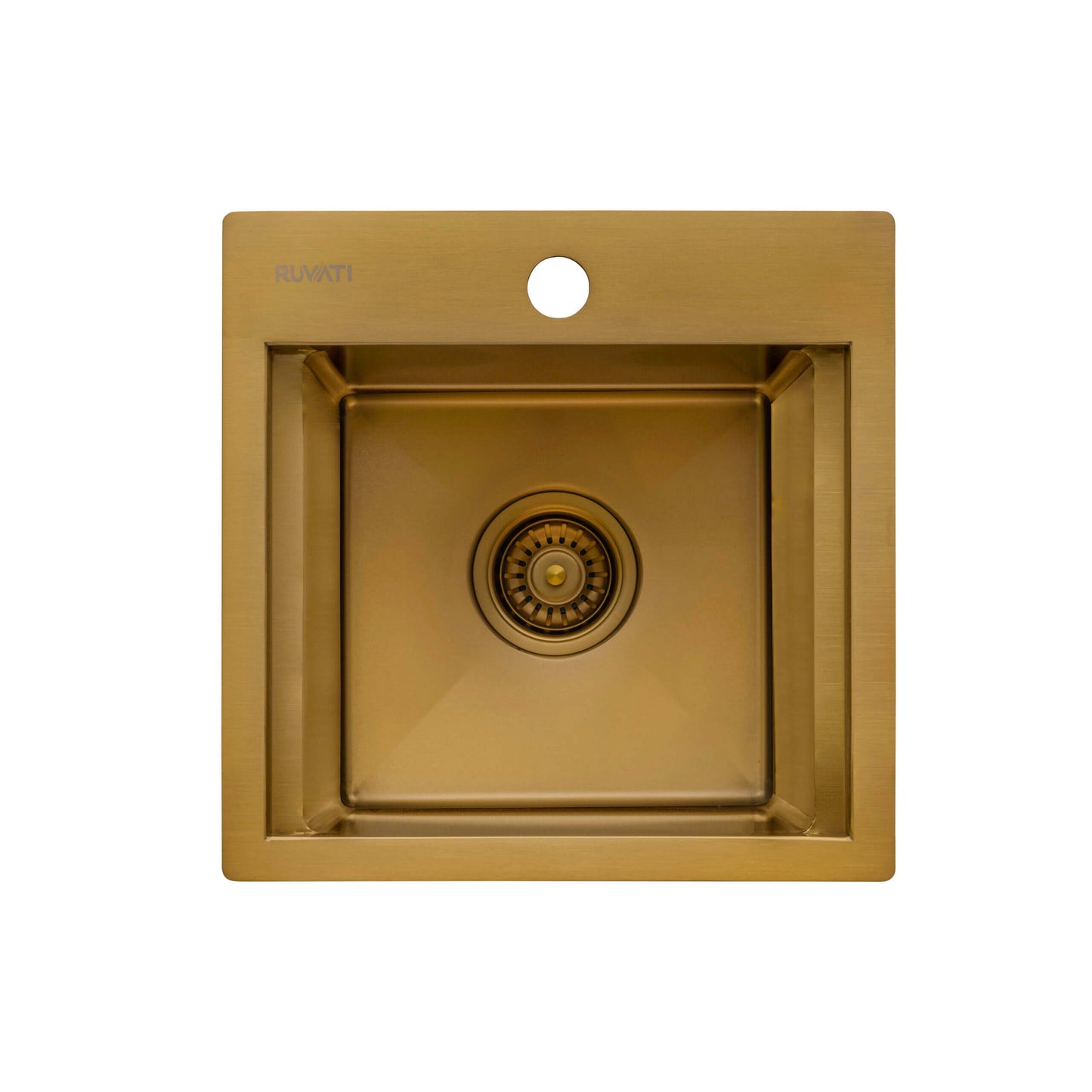 Ruvati 15" Giana Nano-PVD Workstation Bar Sink Drop-In - RVH8215