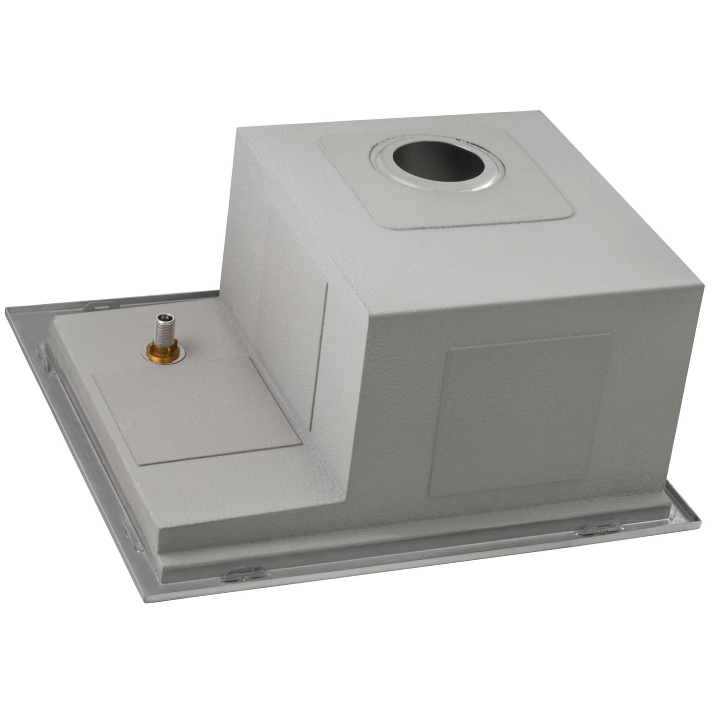 Ruvati Glass Rinser Sink 22 inch Workstation for Wet Bar Bottle Washer Drop in Topmount - RVH8262ST
