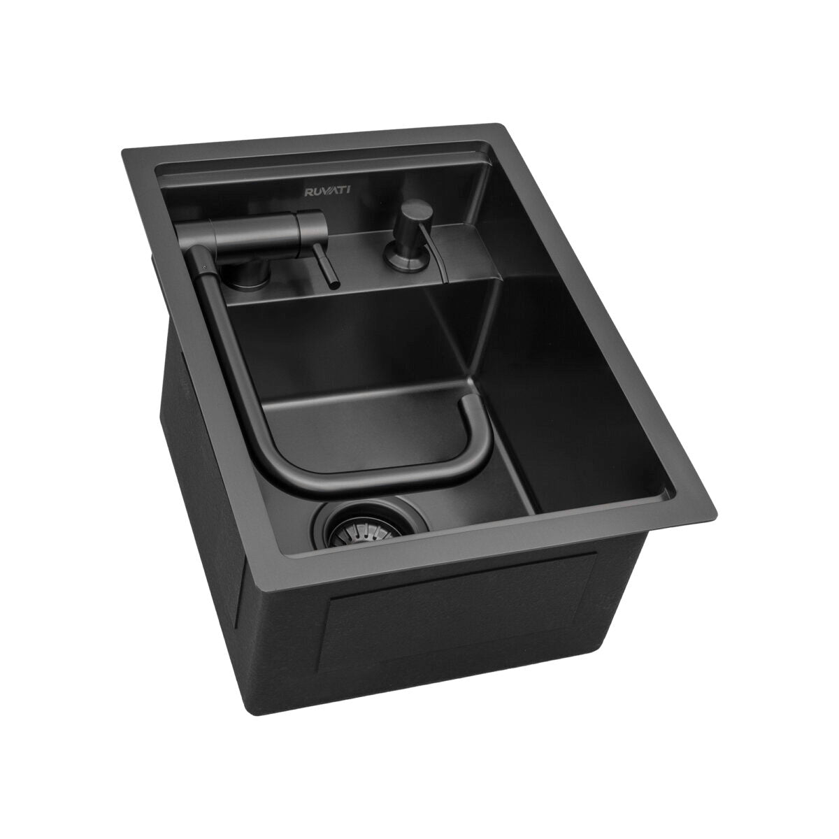 Ruvati 20" Vienna RV Sink with Concealed Faucet - RVH8272