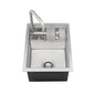 Ruvati 20" Vienna RV Sink with Concealed Faucet - RVH8272