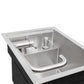 Ruvati 20" Vienna RV Sink with Concealed Faucet - RVH8272