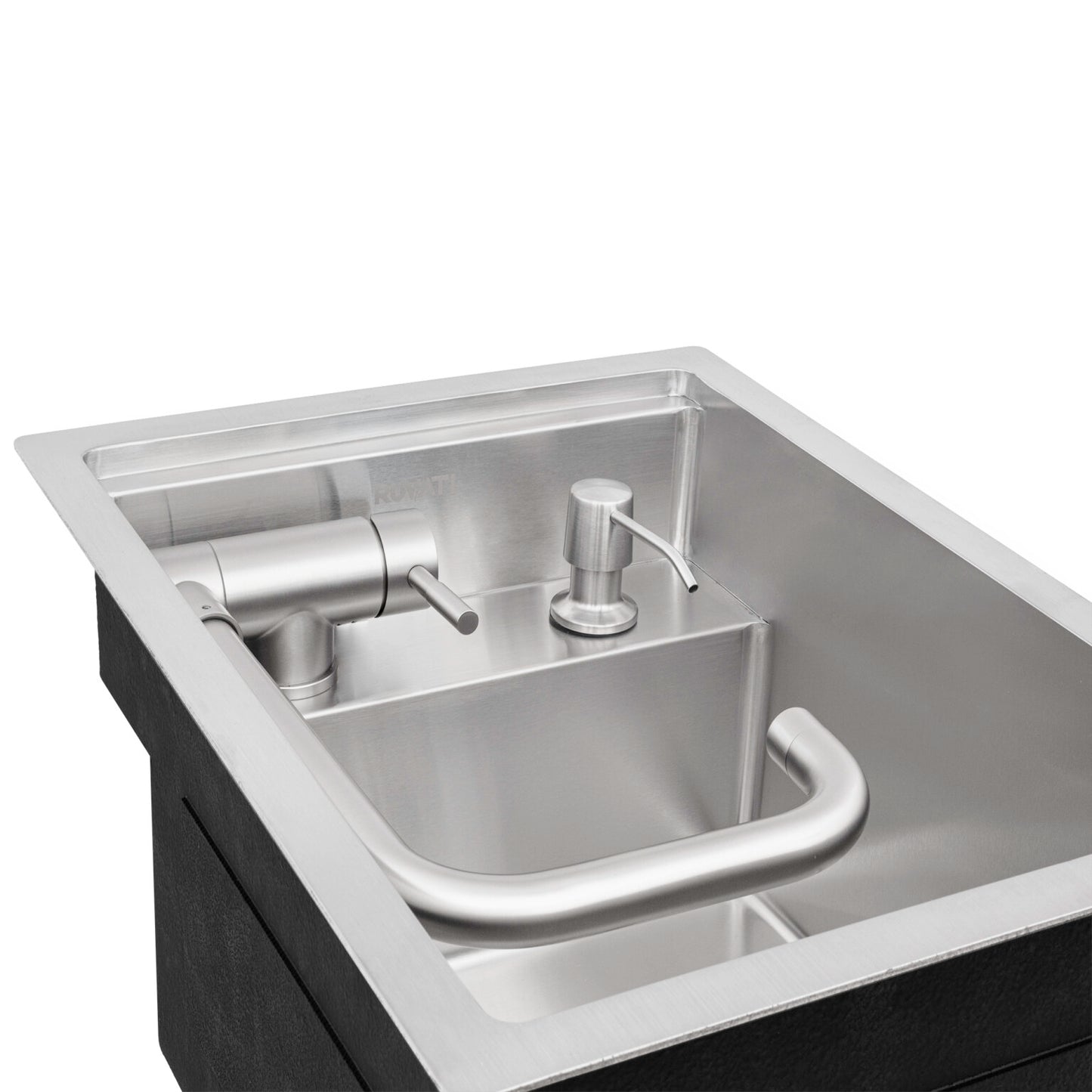 Ruvati 20" Vienna RV Sink with Concealed Faucet - RVH8272
