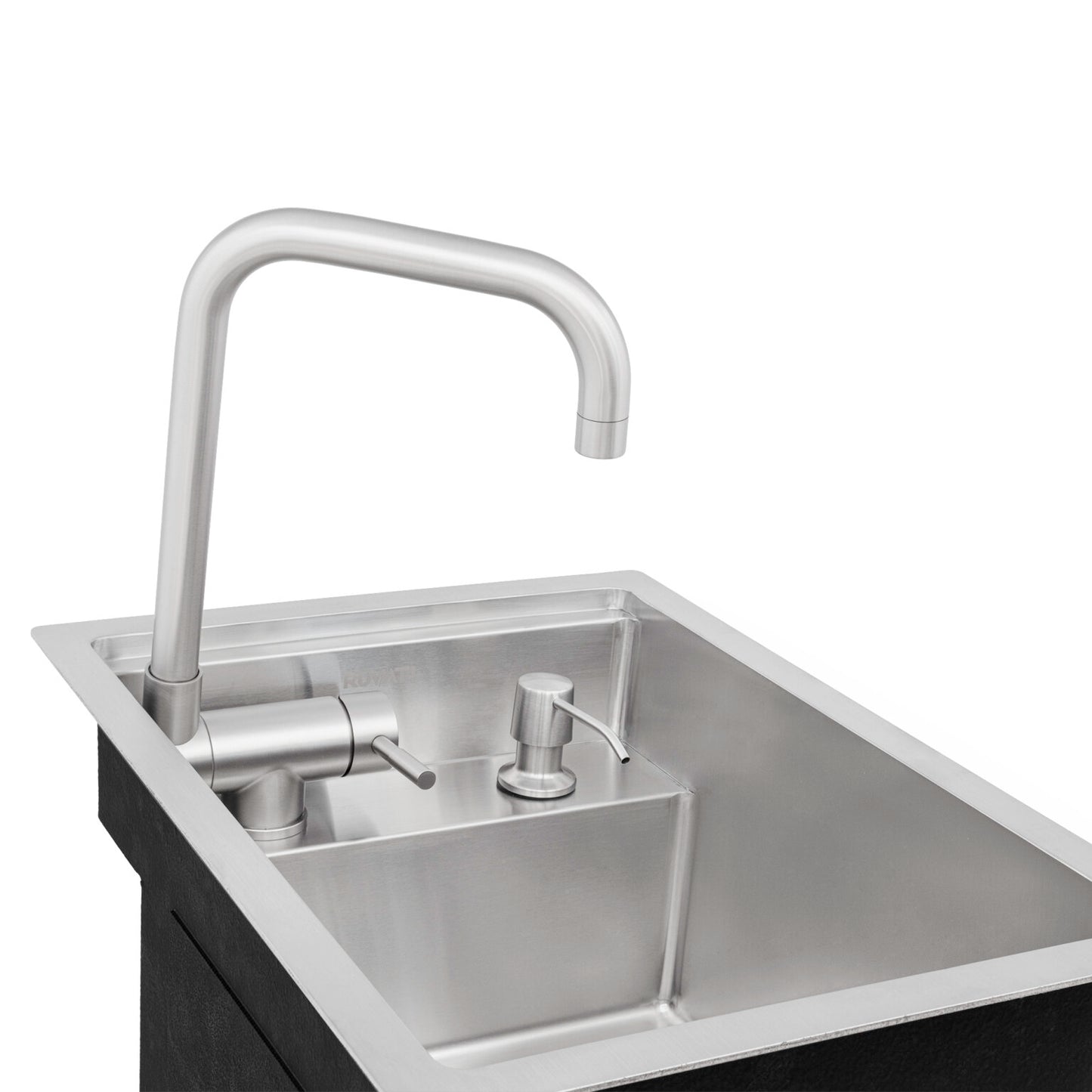 Ruvati 20" Vienna RV Sink with Concealed Faucet - RVH8272