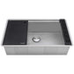 Ruvati 30" Roma Hex LedgeFit® Workstation Kitchen Sink - RVH8630