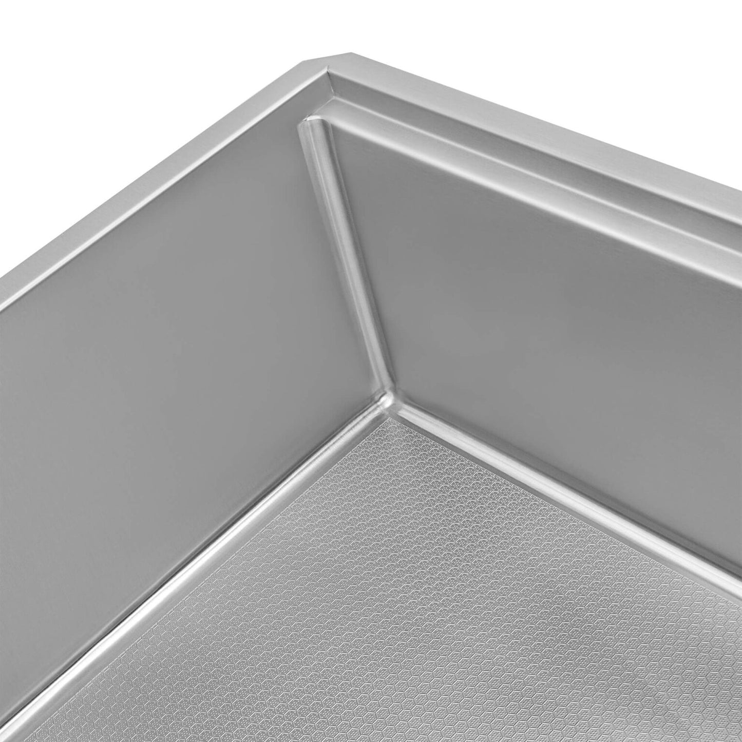 Ruvati 30" Roma Hex LedgeFit® Workstation Kitchen Sink - RVH8630