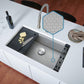 Ruvati 30" Roma Hex LedgeFit® Workstation Kitchen Sink - RVH8630