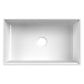 Ruvati 30" Fireclay Workstation Farmhouse Kitchen Sink White - RVL2182WH
