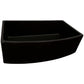Ruvati 33" Fireclay Bow Front Farmhouse Kitchen Sink - RVL2398