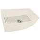 Ruvati 33" Fireclay Bow Front Farmhouse Kitchen Sink - RVL2398