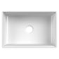 Ruvati 27" Fireclay Workstation Farmhouse Kitchen Sink White - RVL2781WH