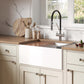 Ruvati 27" Fireclay Workstation Farmhouse Kitchen Sink White - RVL2781WH